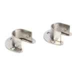 옷걸이봉 압축봉 스텐 봉받침 소켓 홀더