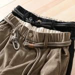 힙한바지 힙합패션 남성용 빈티지 코듀로이 카고 팬츠 캐주얼 조거팬츠