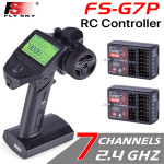 Flysky G7P RC 송신기 수신기 크롤러 트럭 자동차 보트 로봇 FS 용 R7P 7CH 2 4Ghz 원격 컨트롤러