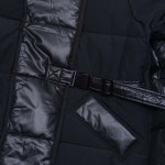 GANNI 오버사이즈 믹스 푸퍼 코트 F8484