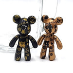 POPOBE 포포베 블랙피스 마스코트 인형 인테리어 소품 냉장고 자석 마그넷