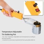 조절식 주석 납땜 포트 고출력 용해로 휴대용 티타늄 합금 주석로 SWDT98C