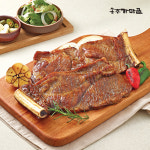 송추가마골 송추가마골 송추가마골 가마골 돼지목살왕갈비 600g 2팩
