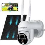 WIFI PTZ 2023 360 전방위 감시 완전 무선 설계 Joneytech 방범 카메라 옥외 솔러 전원