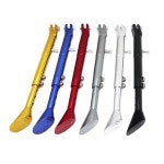 업그레이드 범용 조절식 오토바이 킥스탠드 측면 지지 스탠드 알루미늄