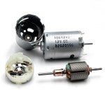 12V 듀얼 모델 385 6V 마이크로 샤프트 더블 2 제품 DC 24V 존슨 RS 가전 1031242