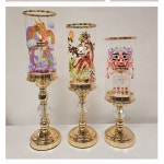 7일 액체 전용촛대 6산신탱화 1개 중