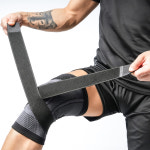 닥터에이블 닥터콜린 무릎보호대 아대 등산 러닝 헬스 관절 니슬리브 테이핑 크로스핏 밴드형 MR-06