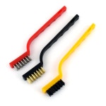 작은청소솔 와이어 녹 찌든때 제거 먼지 브러쉬 3P