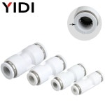 5pcs PG 공압 퀵 공기 커넥터 압축기 푸시 인 호스 파이프 튜브 피팅 4