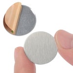 부착용 원형 철판 2 자석 붙임 얇은 철판스티커