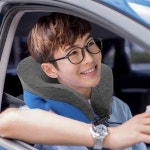 넥필로 메모리폼 목베개 휴대용목쿠션