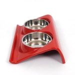 강아지용 힐링 식탁 개밥그릇 애견식기