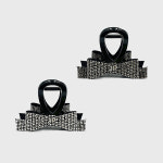 장폴클라리쎄 JP 크리스탈 리본 집게핀 JP-23-361CC