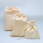 복주머니 파우치 무지 더스트백 소형