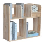 원목드림2단책꽂이 책정리대 서랍