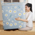 수납 보관 정리함 패딩 옷 꽃무늬 대용량 이불 가방 수납함 박스 옷정리함 옷수납 부직포