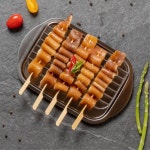 연말 펜션여행 술안주용 양념돼지껍데기 꼬치 5p 간편한간식