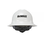 DEWALT 풀 브림 6 포인트 래칫 서스펜션 하드 모자 -