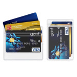 명찰 사원증 PVC 방수 카드 커버 투명 홀더 RD-12358