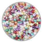 유니아트 만들기 재료 반쪽 진주 원 혼합 약50g