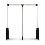 다용도압축봉 미니압축봉 체크룸 코트 옷장 조절 가능한 붙박이장봉 압축봉행거