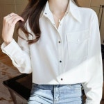 봄 가을 셔츠 남방 블라우스 긴팔