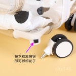 투명 고양이 캐리어 강아지 가방 이동장 애견 케이지