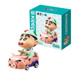 돌앤돌스 짱구는 못말려 블록 짱구의 부리부리대마왕 자동차- K20619