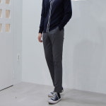 교복몰 허리조절 사계절 차콜 교복 바지