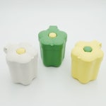 미니휴지 다용도 꽃모양 화장대 사무실 화장실휴지통 흰