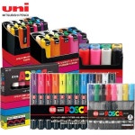페인팅 페인트 세트 POP 그래피티 포스터 PC- UNI 전용 필링 POSCA 미술용품 마커 마커 PC-1M PC-5M
