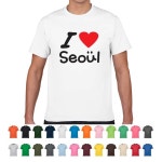 프린트스타 아이러브독도 반팔티셔츠 독도 캐릭터티 TCT-024