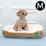 패리스독 강아지침대 후리스 로우베드 M