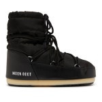 문부츠 MOON BOOT 아이콘 로우 나일론 부츠 MOB7AD98BCK