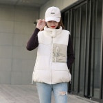 여성 양털 패딩조끼 후리스 롱패딩 점퍼 여자 자켓