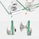 가정용 유리 클립 캐비닛 당김 손잡이 사무실 문짝 디스플레이 서랍 단추 가구