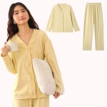 겨울 여성실내복 세트 수면잠옷 여자 홈웨어 파자마