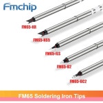 FM65 고품질 T65 팁 GVDA T85 HS01 용접 장비 도구 용 납땜 인두 솔더 스테이션 Cautin Sting GD300