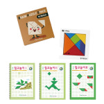 보육원 어린이 사고력수학 도형개념 칠교놀이 퍼즐 풀세트