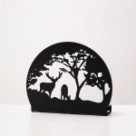 캔들 홀더 인테리어 소품 촛대 장식 메탈 코끼리 사슴