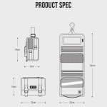 코린토 카즈미 카즈미 카즈미 패밀리 워시백 필드 다용도파우치 캠핑용품