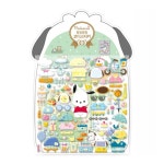 포차코 말랑 하우스 코디스티커 3P 다꾸 스티커놀이