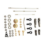 금속 RC 자동차 부품 DIY 업그레이드 조립 액세서리 키트 WPL B14 B14K B24 B24K C14 C14K C24 C24K 1 16 모델