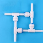 RO 플라스틱 파이프 피팅 스트레이트 엘보우 호스 OD 역삼 시스템 커넥터 1023