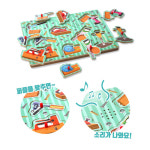 어린이집 놀이방 유아 소리나는 공구 꼭지퍼즐 교구