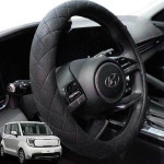 레이 핸들커버 자동차 가죽 퀄팅 핸들커버 원형