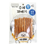 수제 꽈배기 덴탈스틱 연어 80g