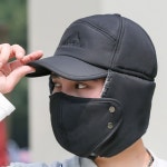 이시아르 귀달이 귀돌이 군밤모자 마스크 방한모