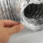 배기관 75파이 - 10M 알루미늄 자바라 연통 국산